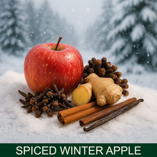 spiced winter apple dišave za sveče