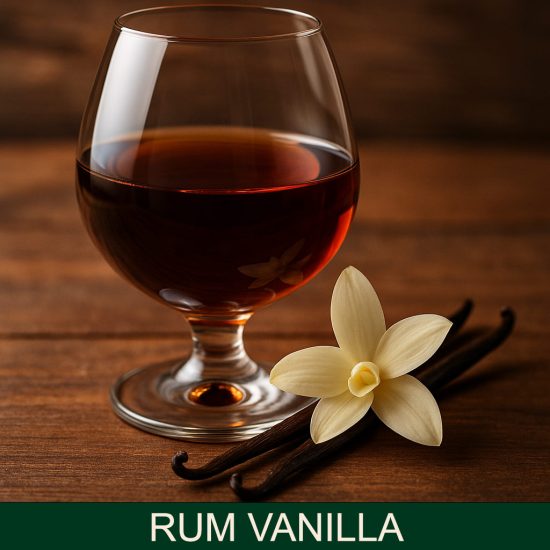 Rum Vanilla dišava za sveče