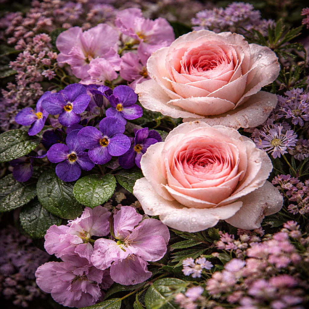 Violet & Rose dišava za sveče